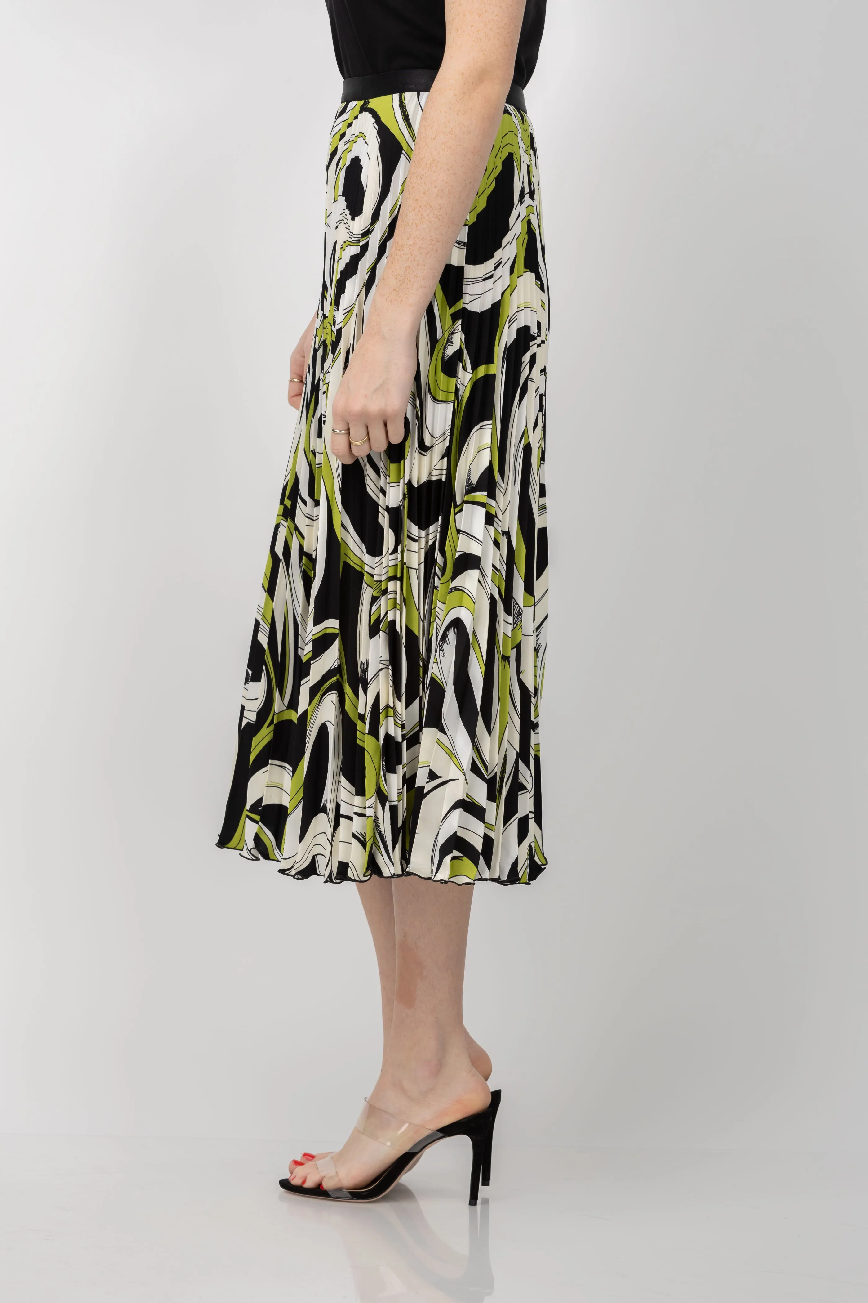 DVF Mykola Skirt in Cassette Tape