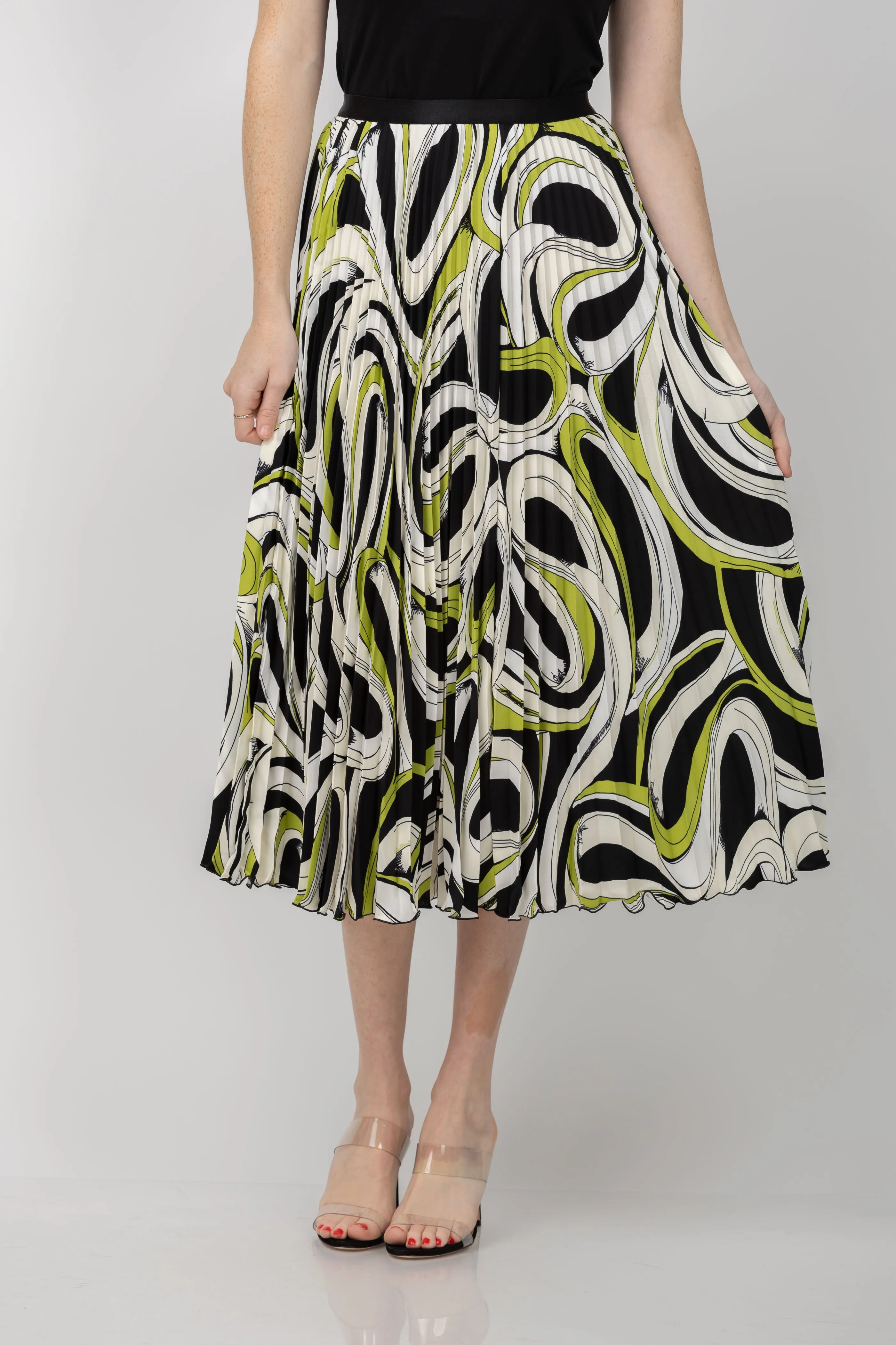 DVF Mykola Skirt in Cassette Tape