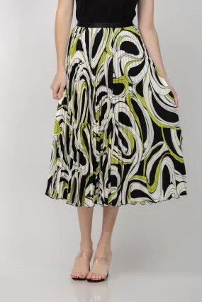 DVF Mykola Skirt in Cassette Tape