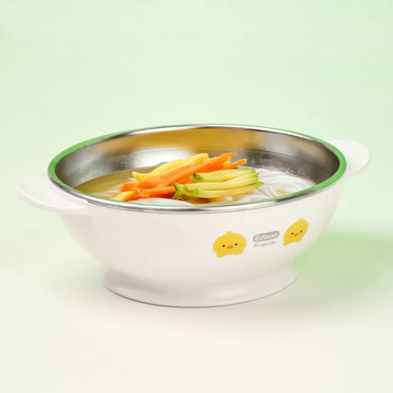 Edison Friends Non-slip Stainless Bowl L