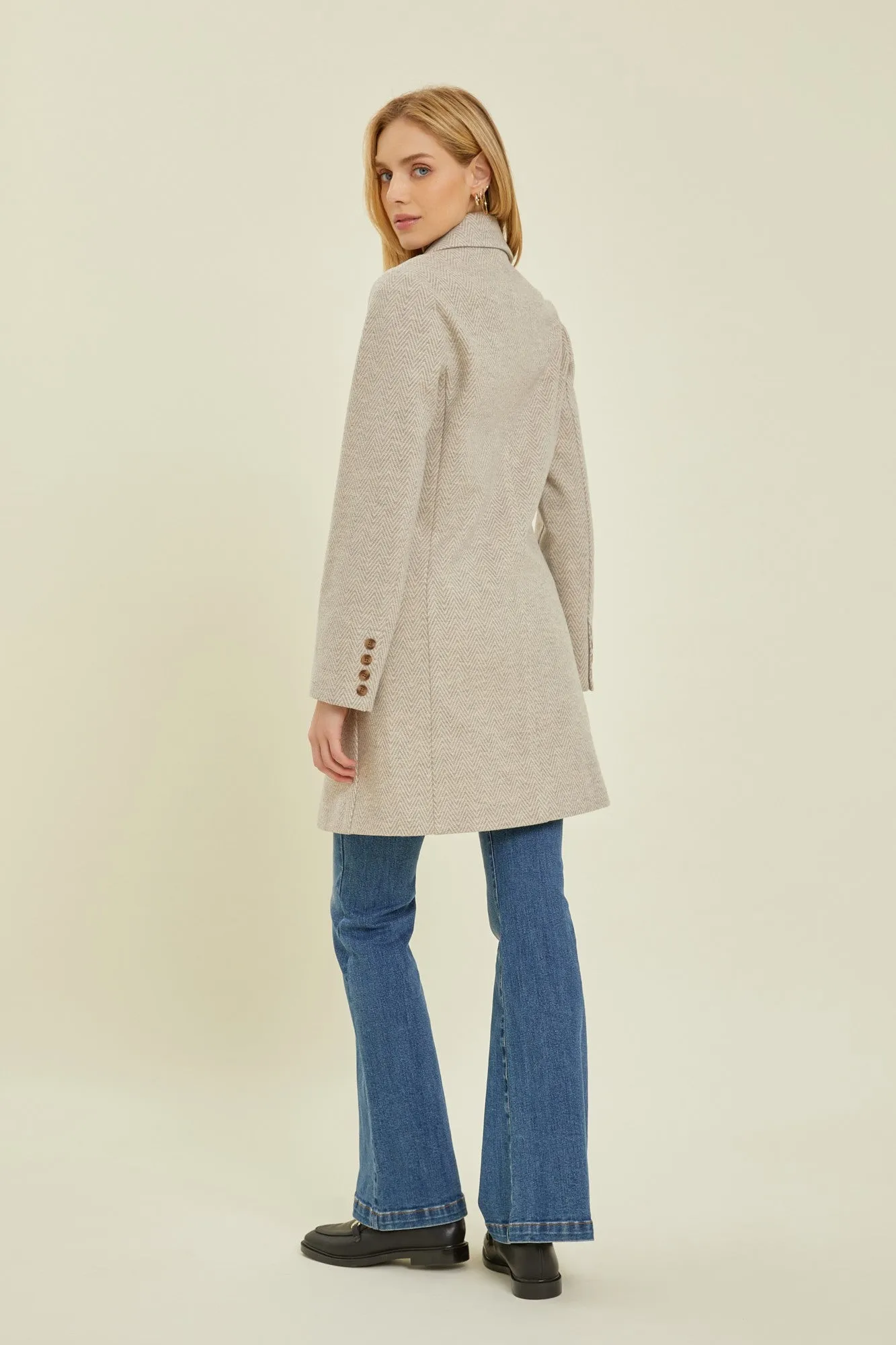 Eevie Double Button Coat