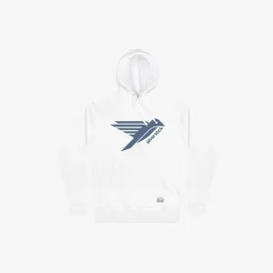 Ellerton Logo Hoodie White