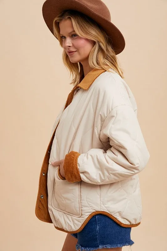 EMILEE REVERSIBLE QUILTED JACKET