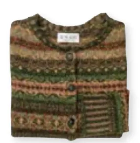 Eribe westray fairisle cardigan spangle