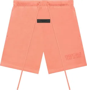 Essentials - Shorts - Coral