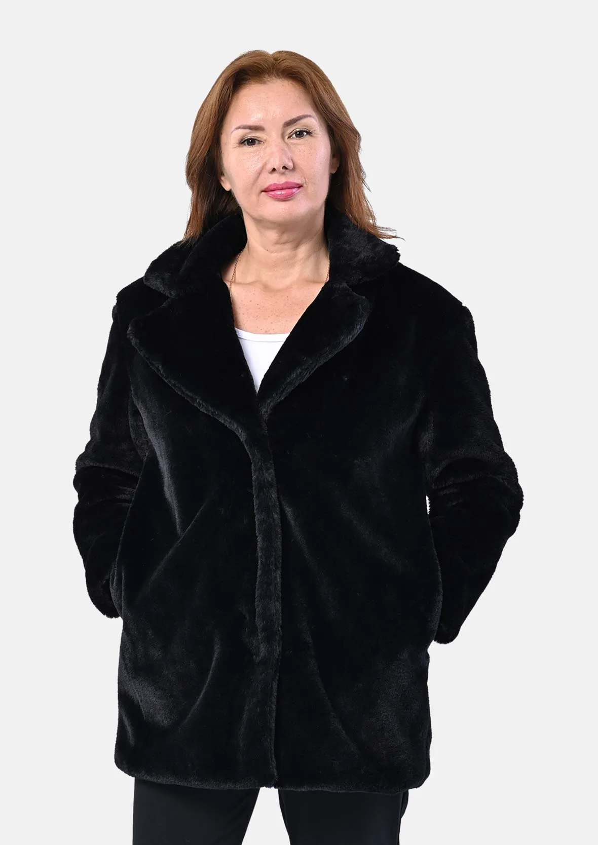 Faux Fur Coat