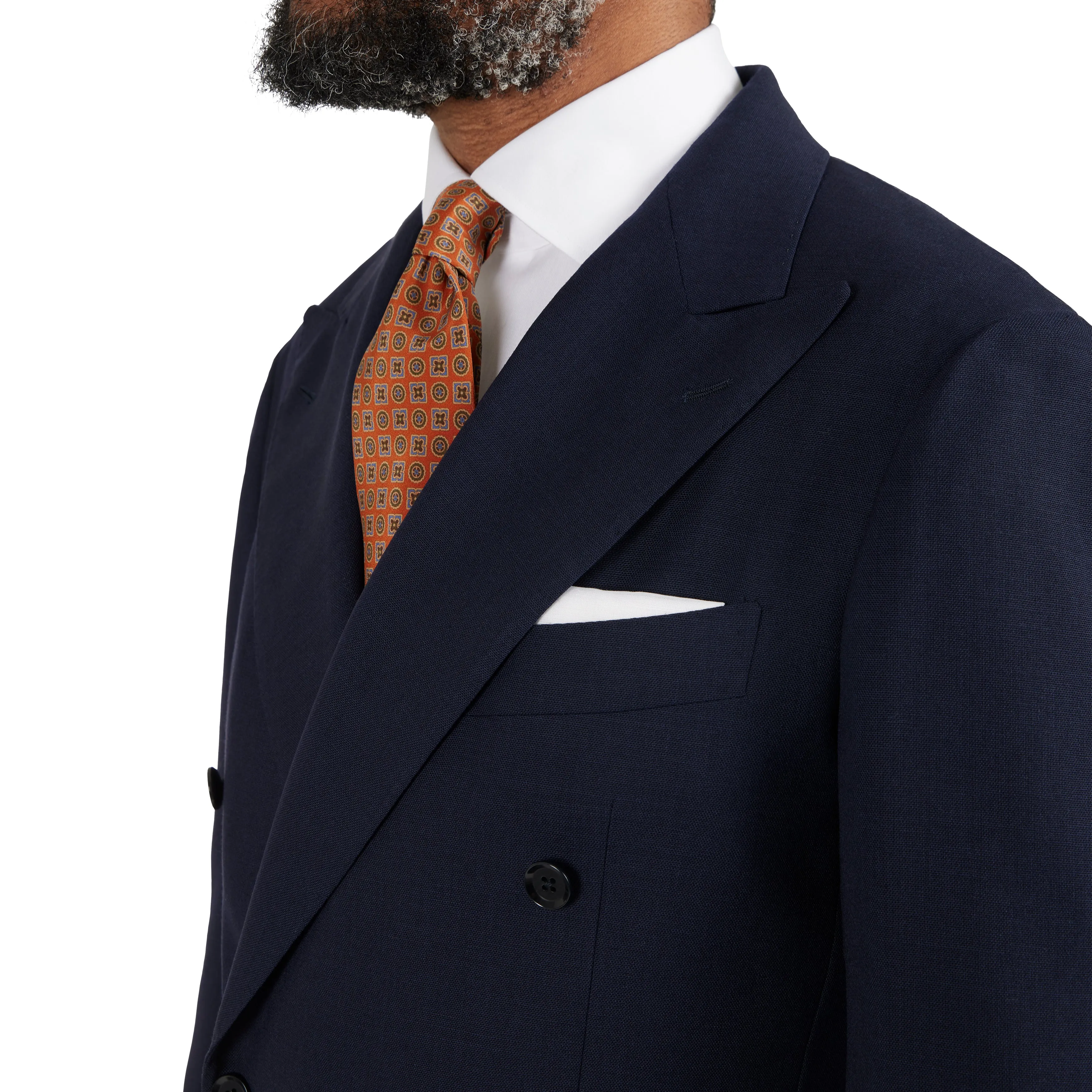 First Class High-twist Wool Model 6B Suit