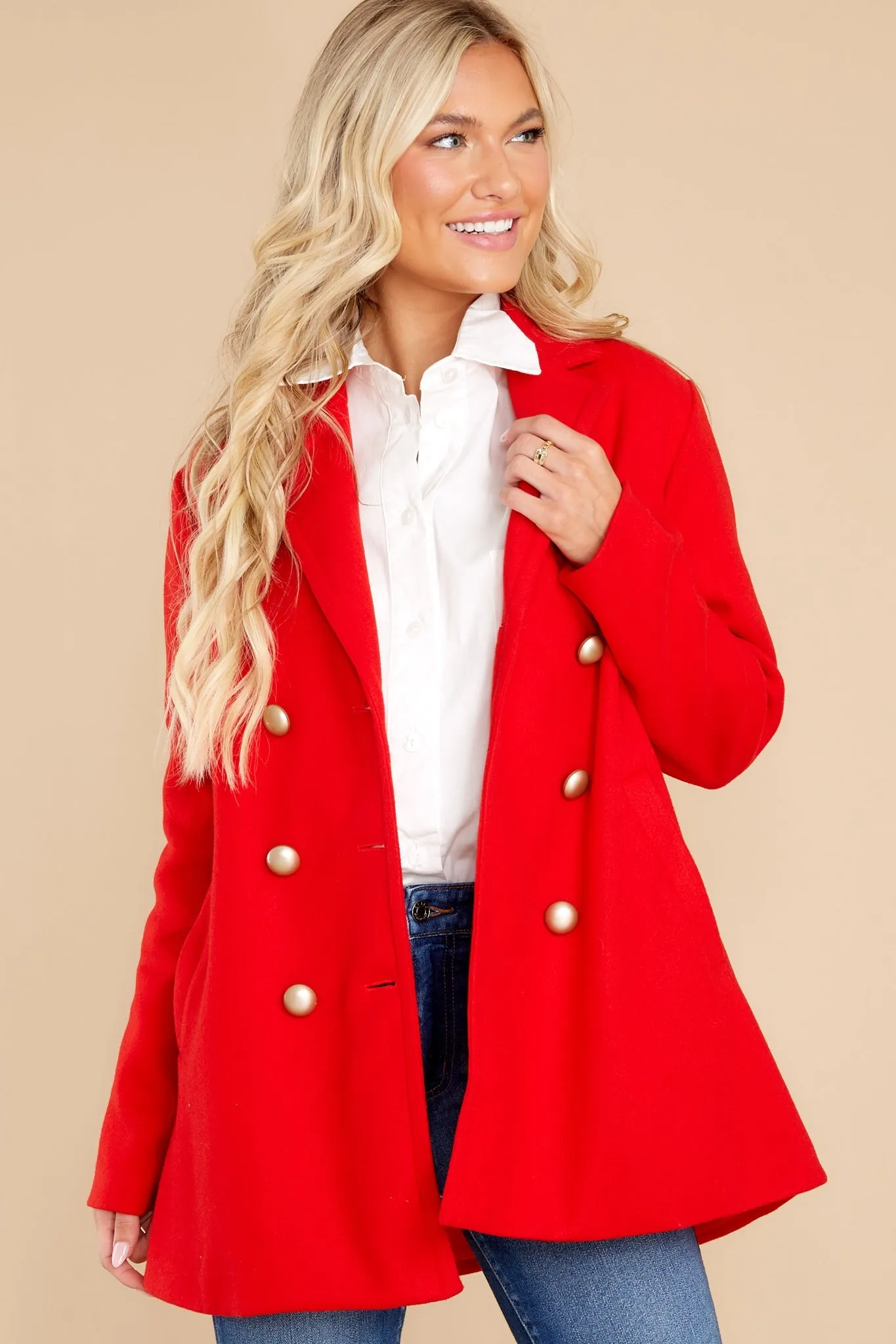 Fit For A Queen Red Coat