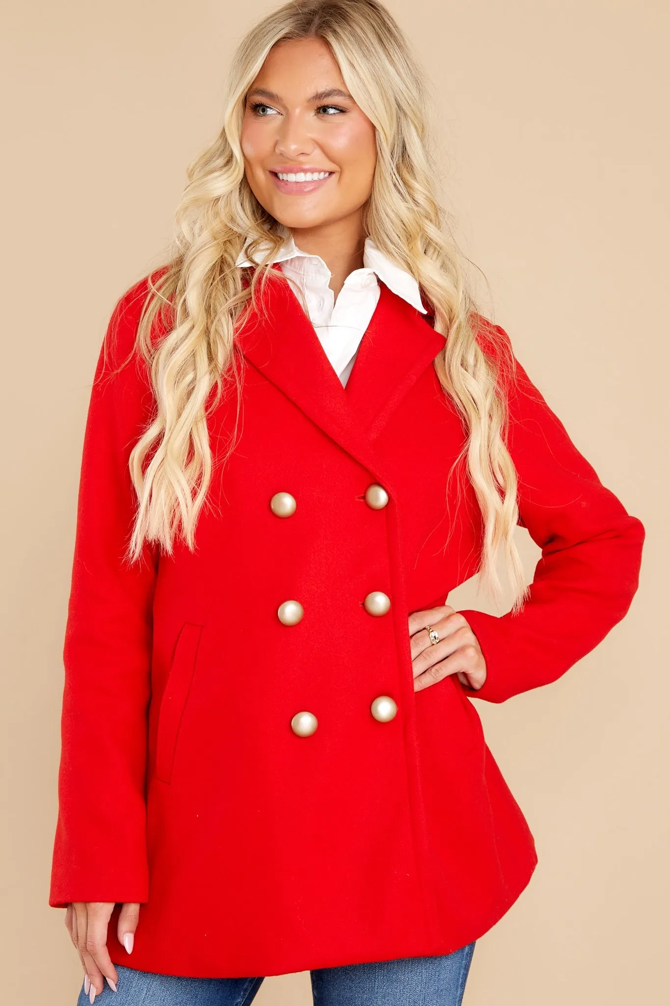 Fit For A Queen Red Coat