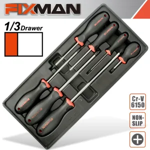 FIXMAN FIXMAN 7-PC PHILIPS SCREWDRIVERS FIX F1BT26