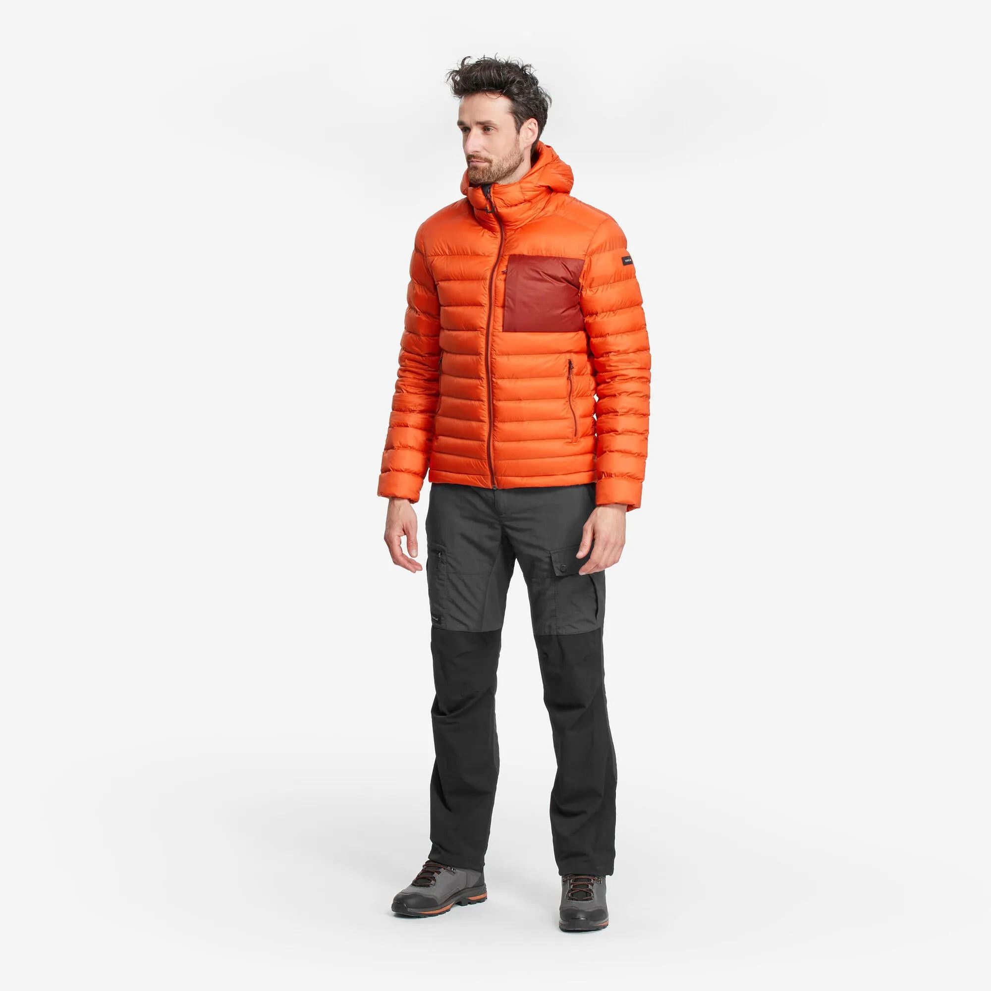 Forclaz Men's MT500 Hooded Down Puffer Jacket