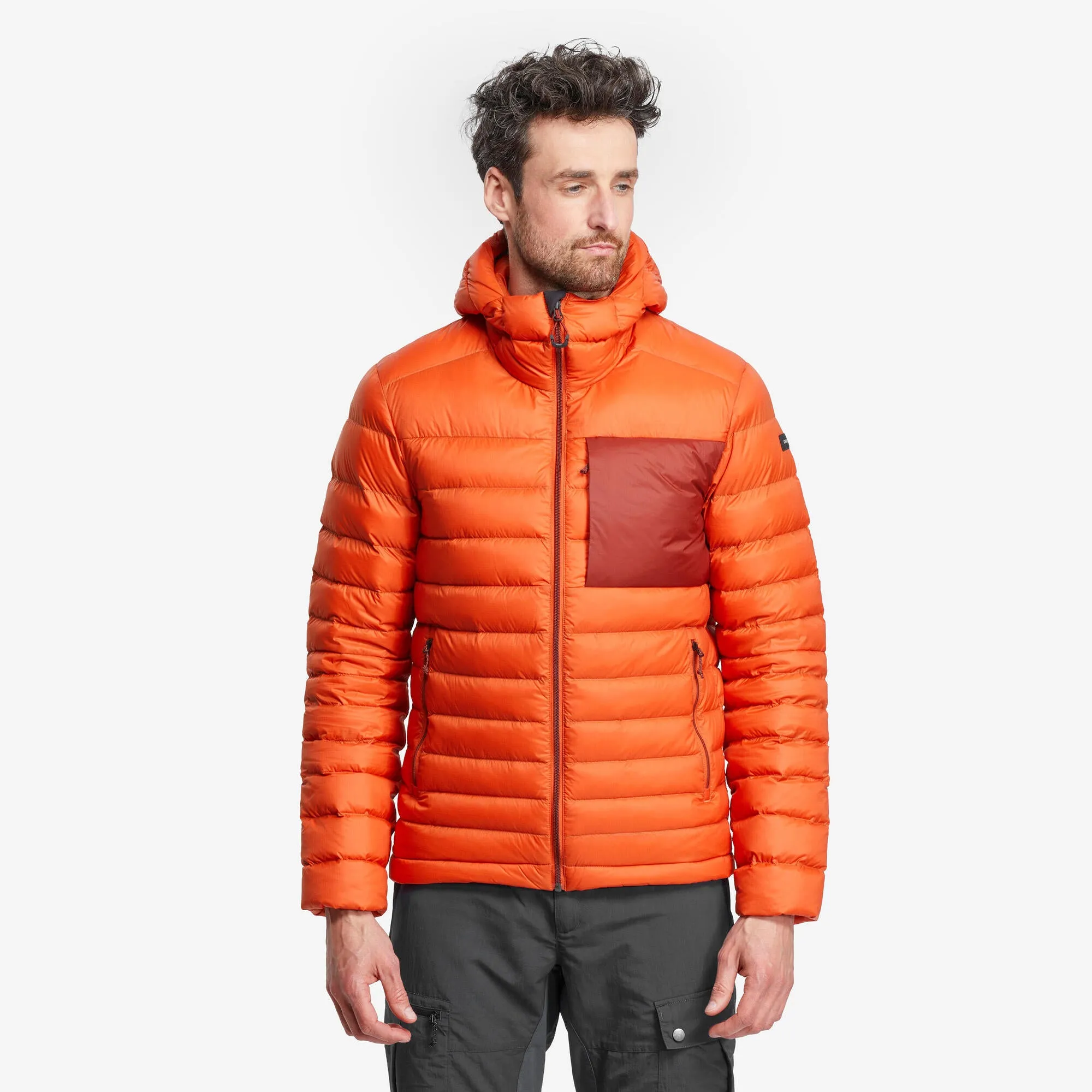 Forclaz Men's MT500 Hooded Down Puffer Jacket