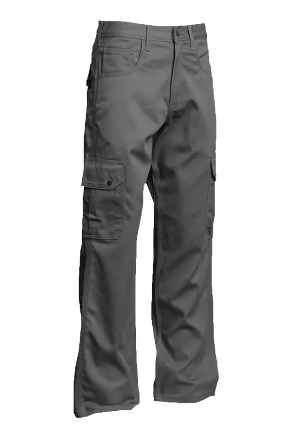 FR Cargo Pants | 46-60 Waist | 9oz. 100% Cotton | Gray