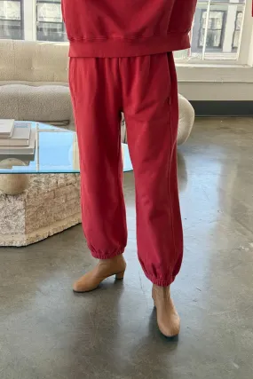 French Terry Balloon Pants (Coral)