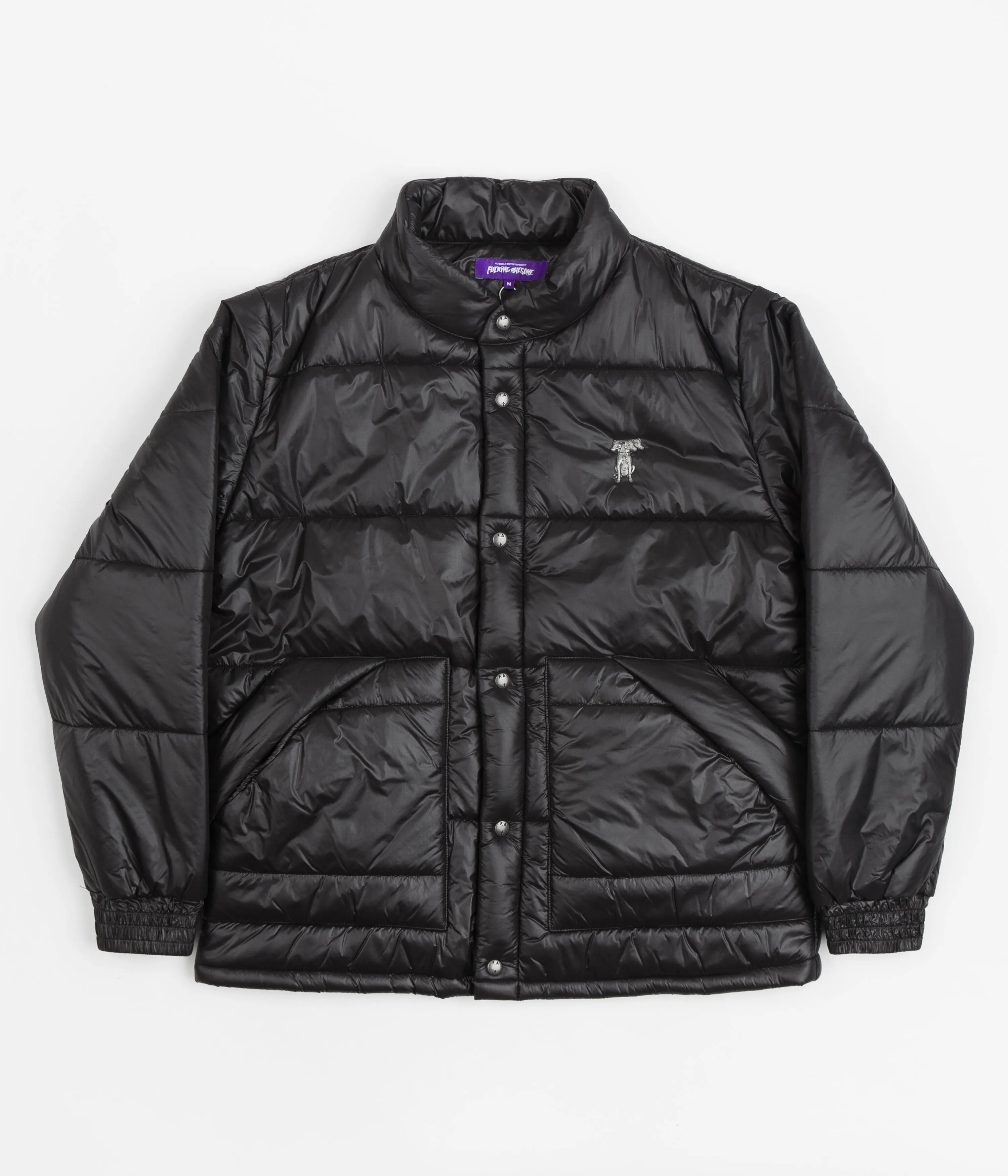 Fucking Awesome Dill Puffer Jacket - Black