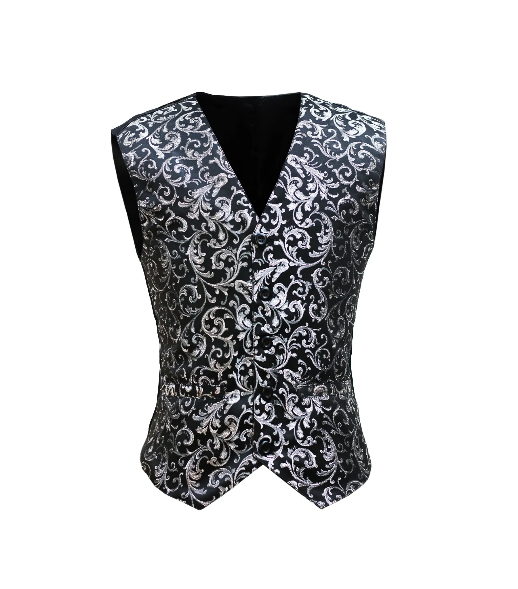 Gothic Brocade Men's Waist Coat