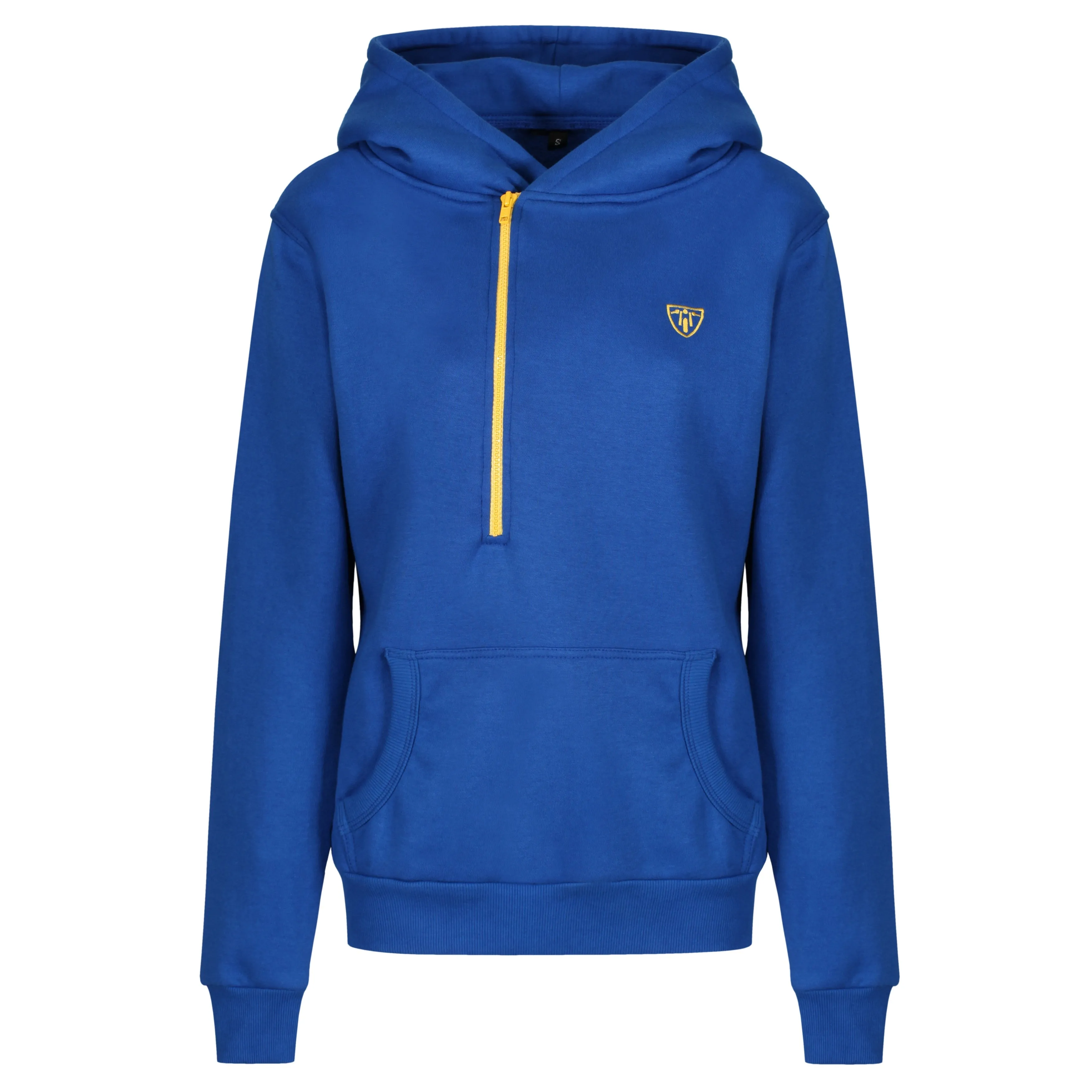 Helmet Hoodie - Blue/Yellow