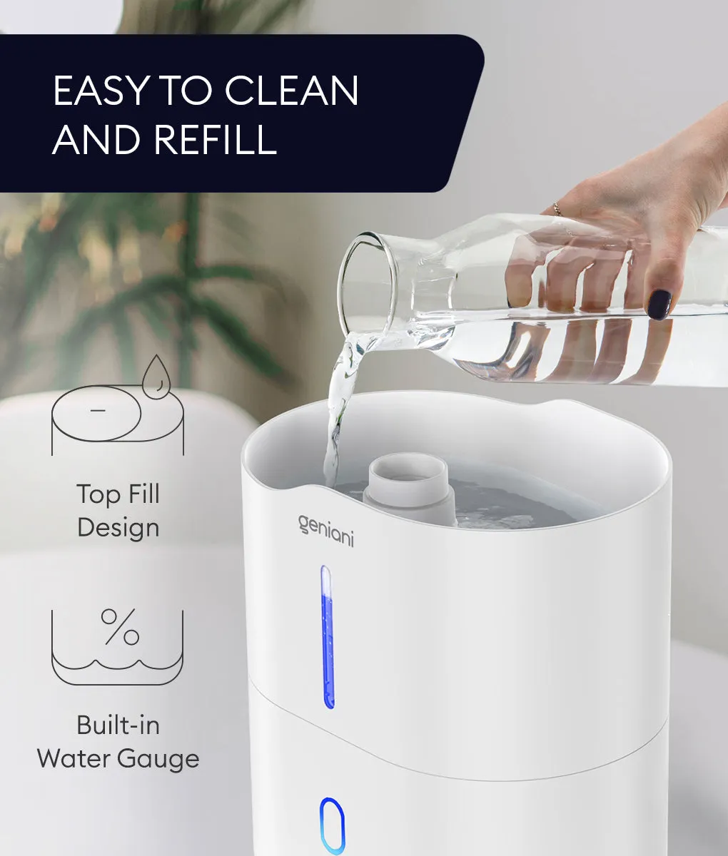 Huron Top Fill Humidifier 2L White