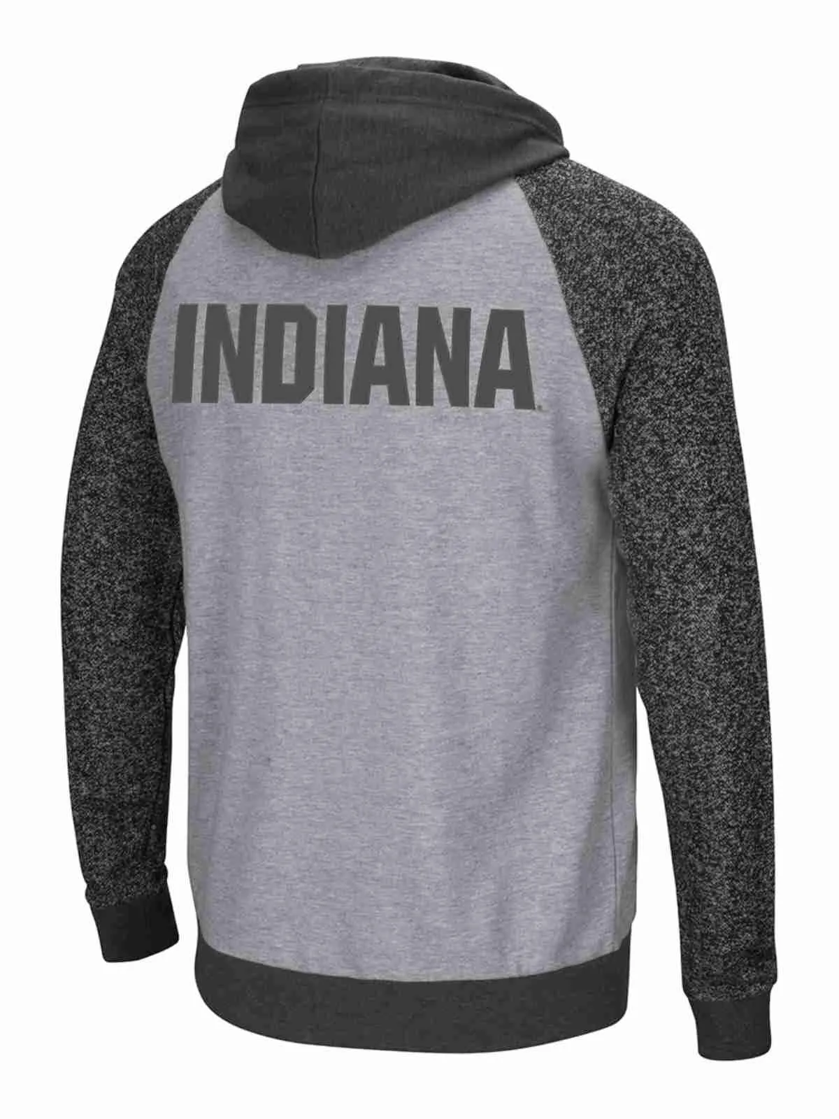 Indiana Hoosiers Colosseum Two-Tone Regulation Full Zip Hoodie Jacket