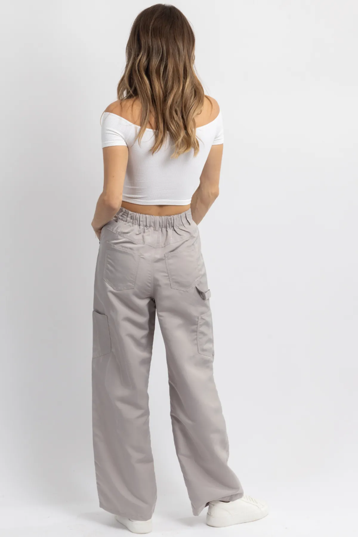 IRENE GREY CARGO PANT