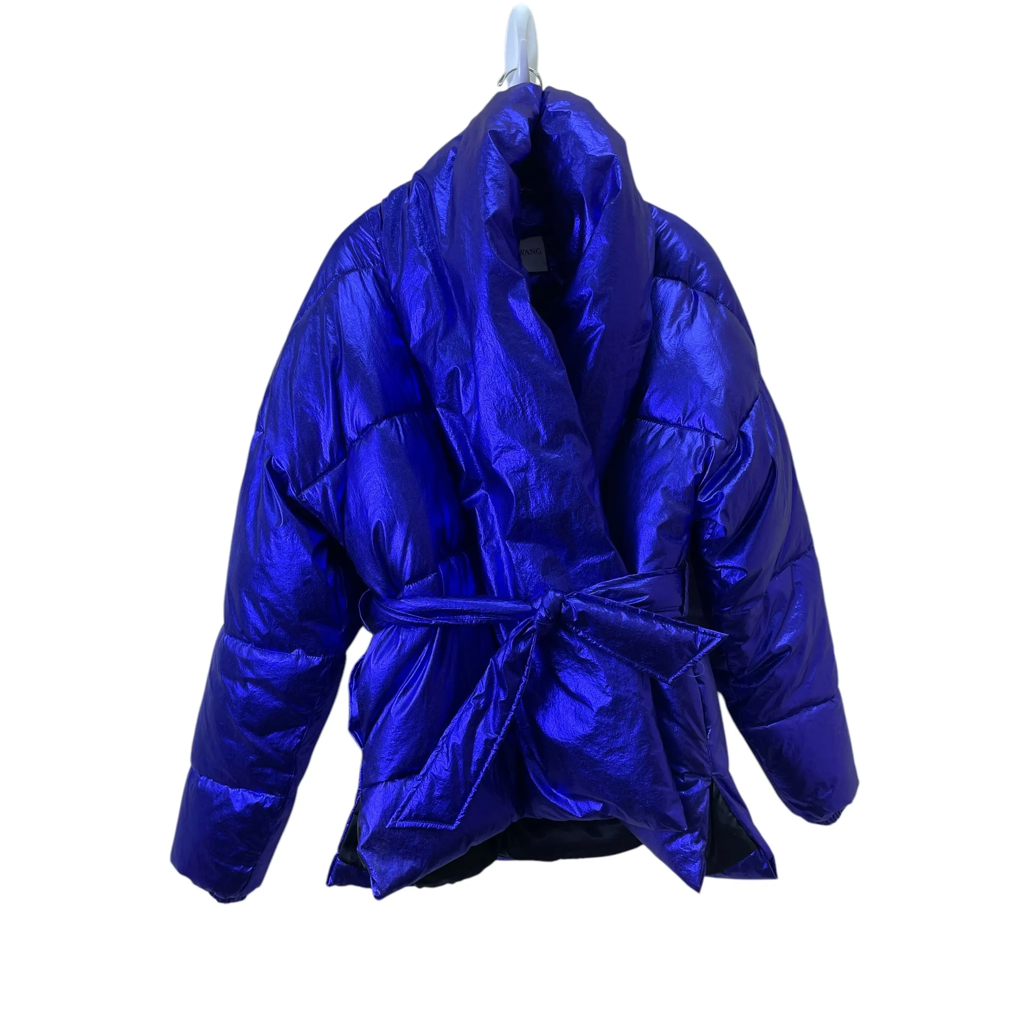 Jacket Puffer & Quilted By Akira In Blue, Size:S