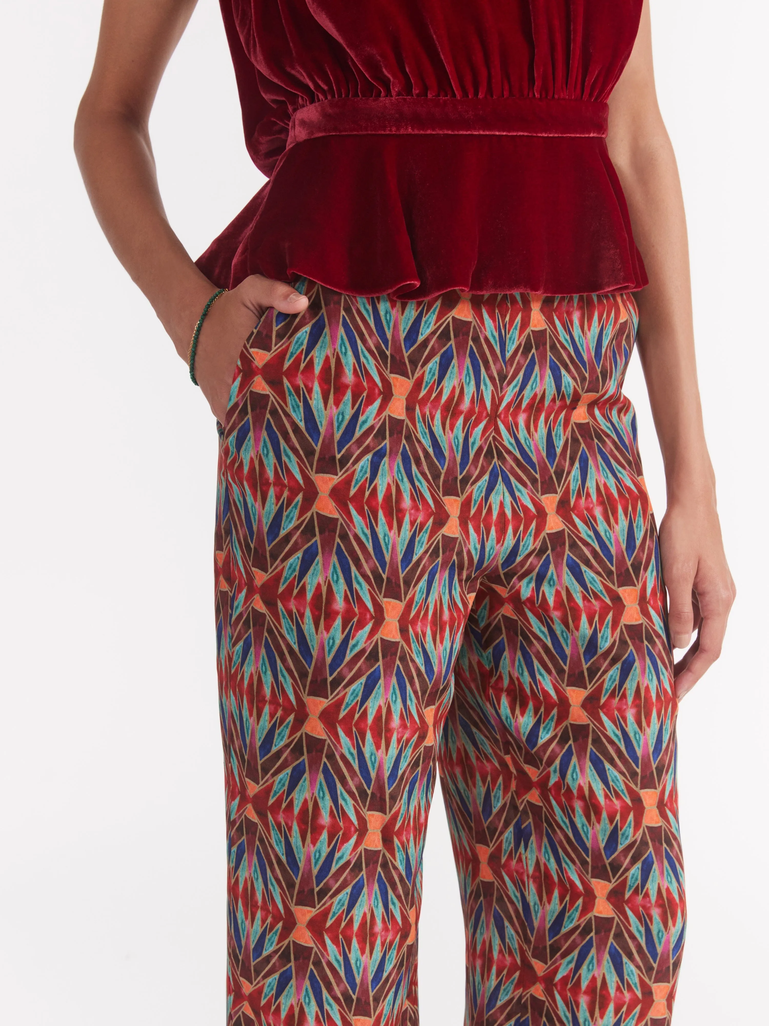 Jamie Trousers in Topaz