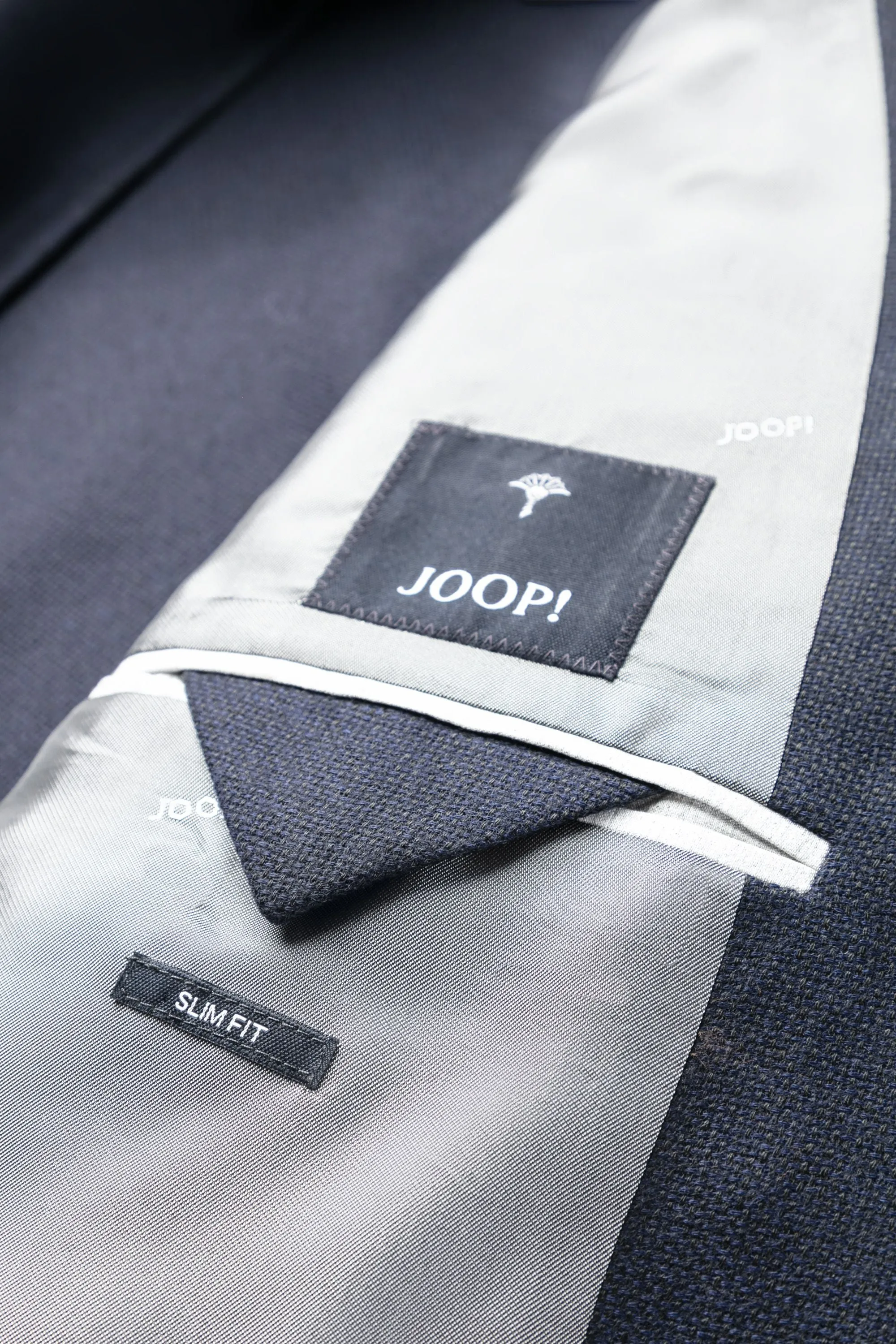 JOOP Unlined Wool Jacket Navy