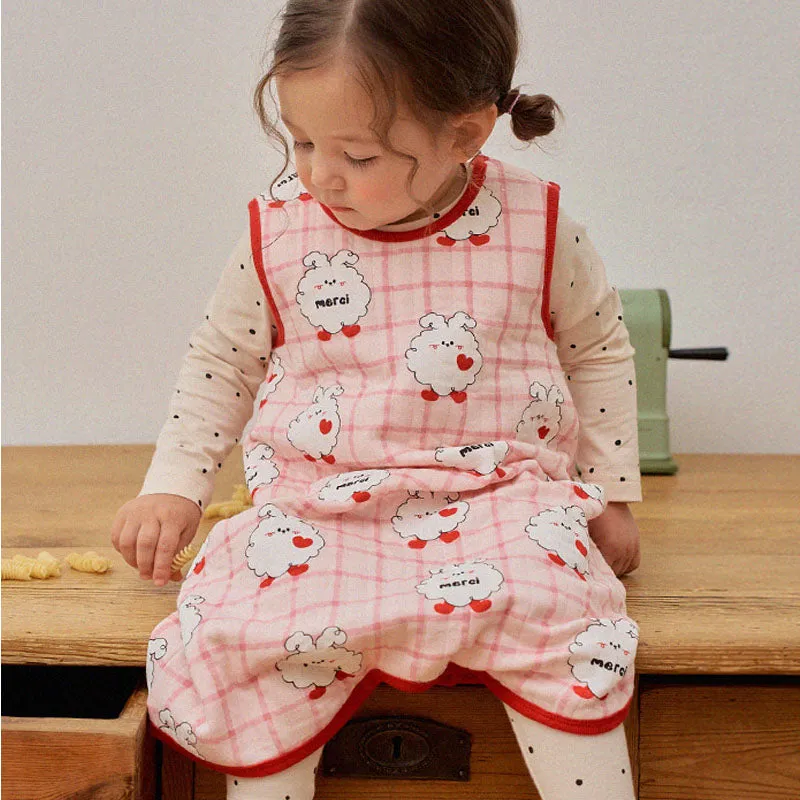 Kids Long Sleeping Vest - Coco Rabbit