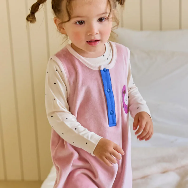 Kids Long Sleeping Vest - Cutie