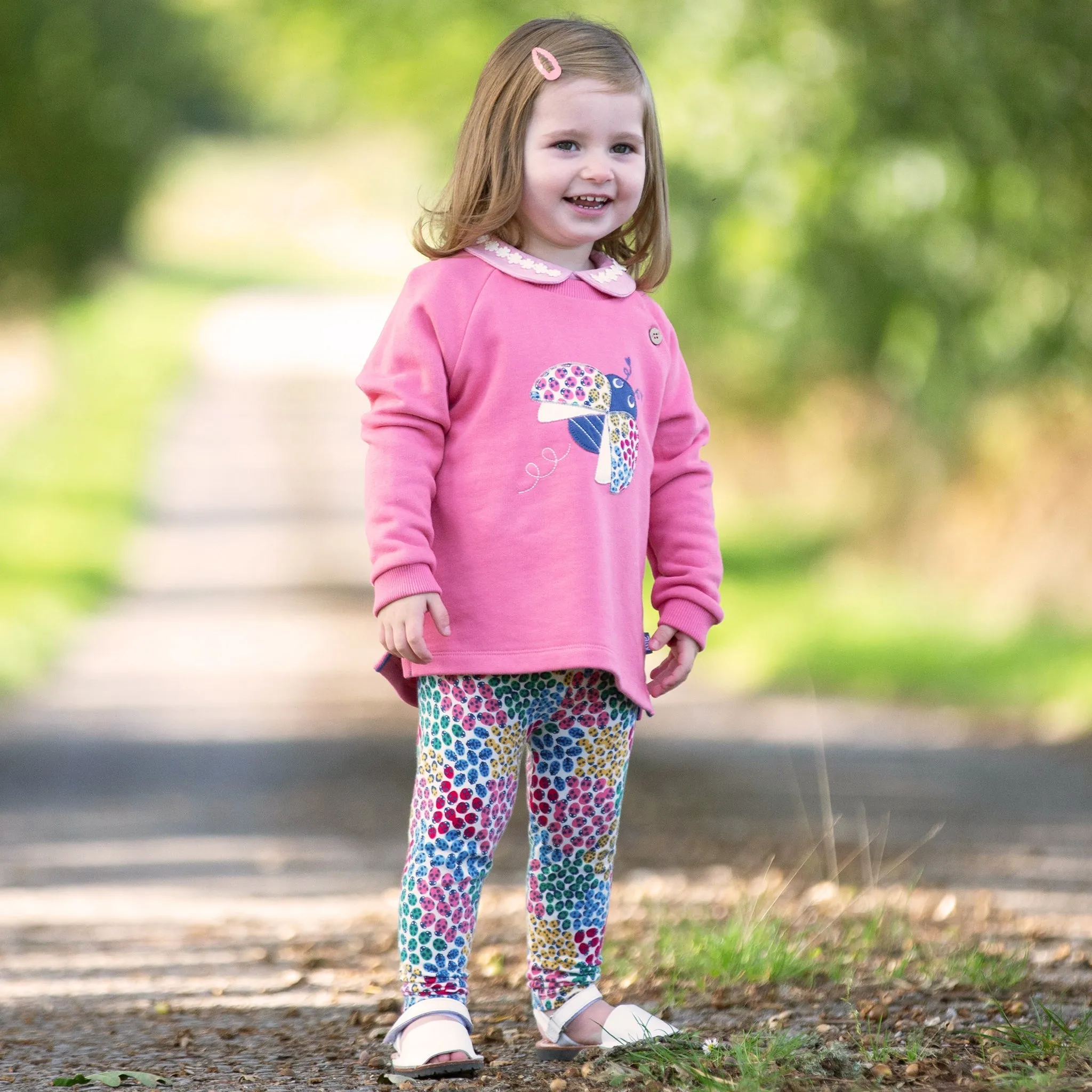 Ladybird ditsy leggings