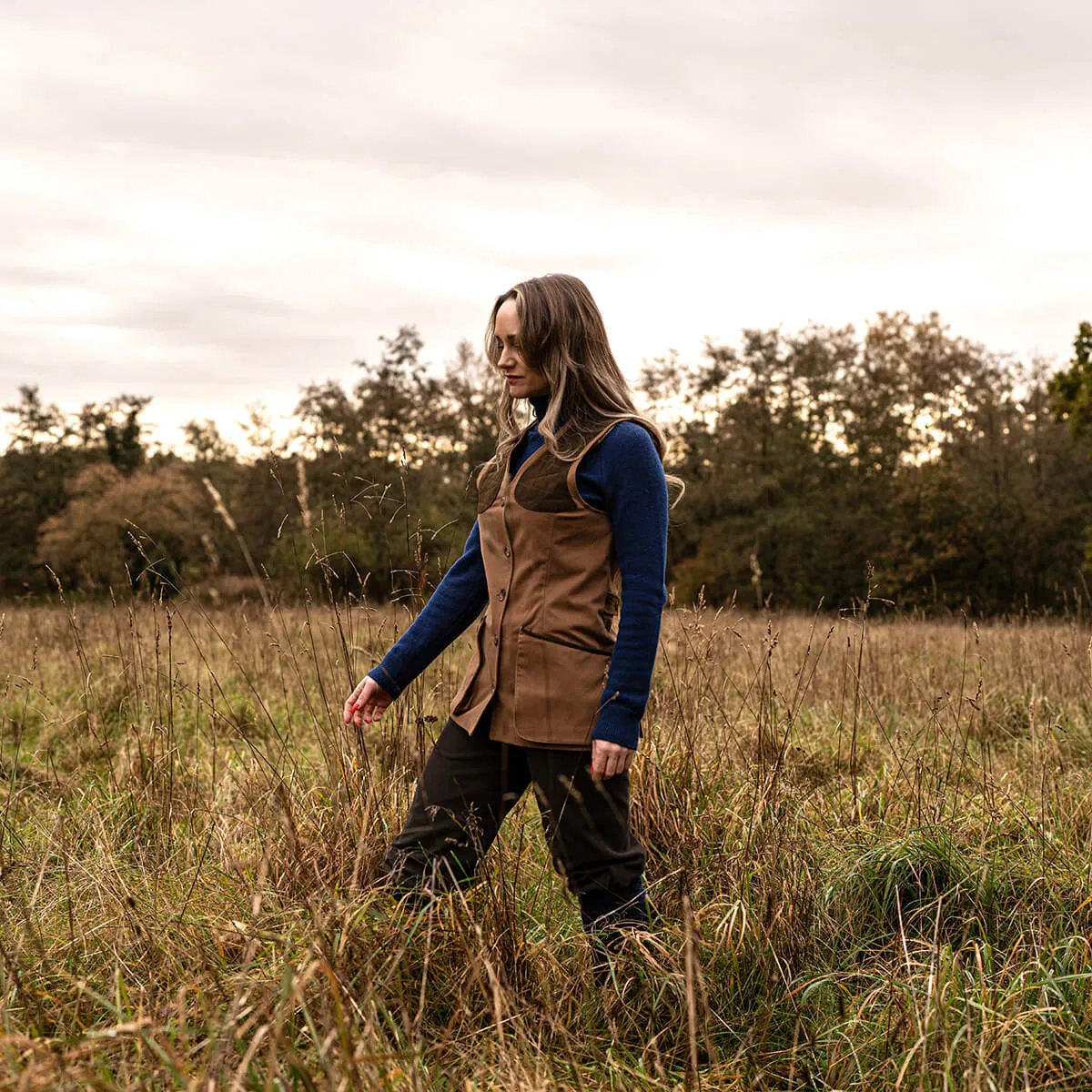 Laksen Pennyton Beauly Shooting Vest, camel