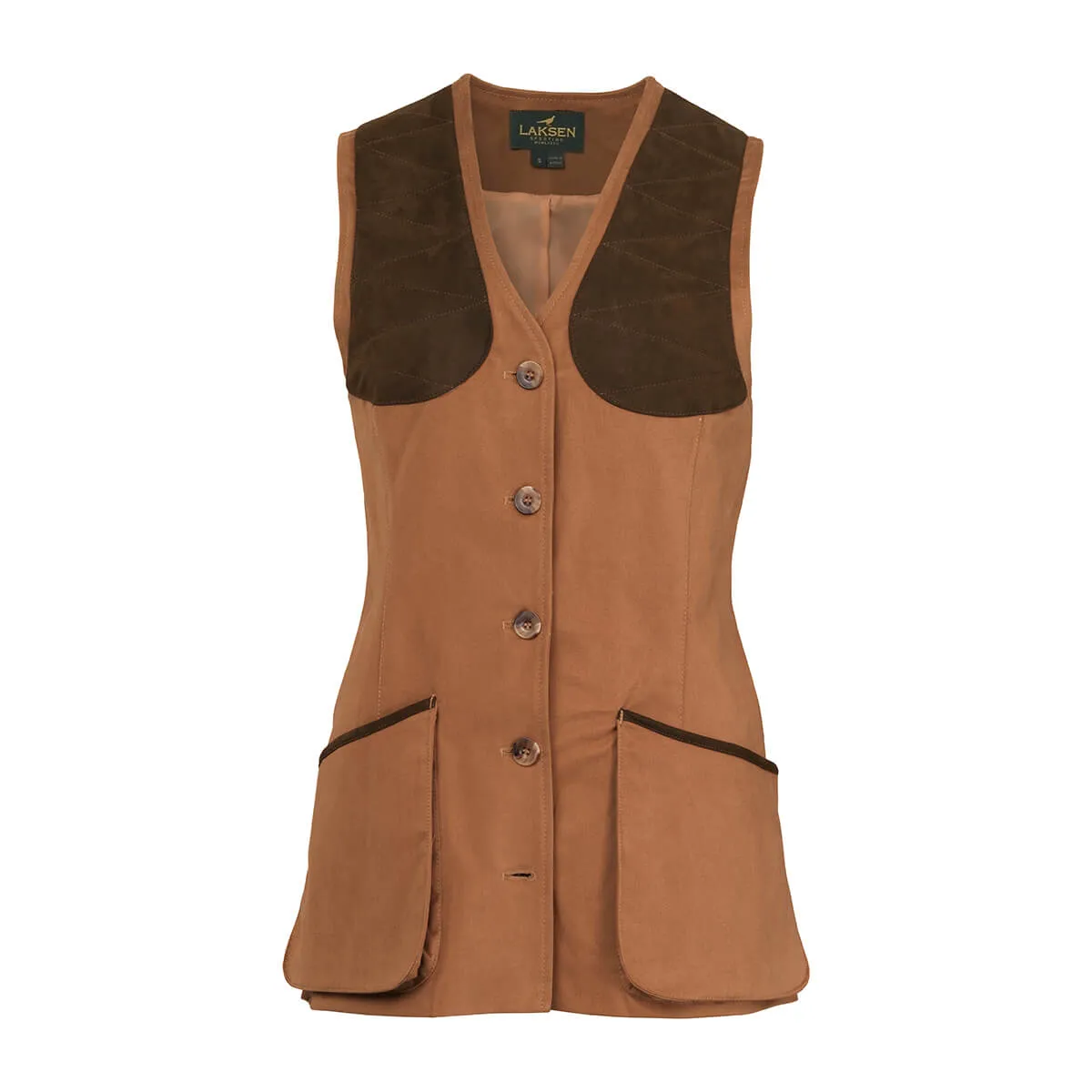 Laksen Pennyton Beauly Shooting Vest, camel