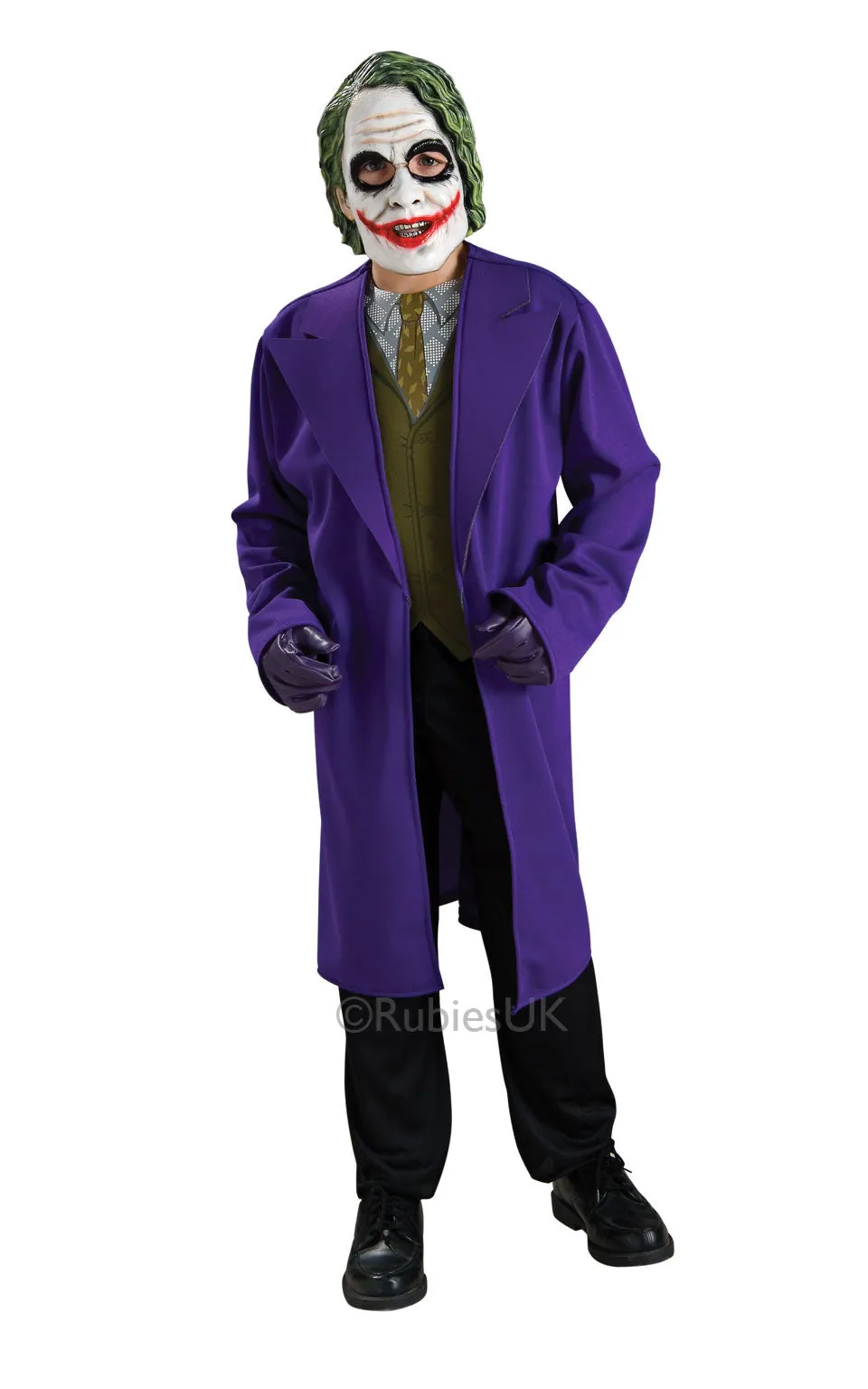 Licensed Joker Boys Halloween Fancy Dress Costumes