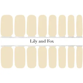 Lily And Fox - Nail Wrap - Beige Baby