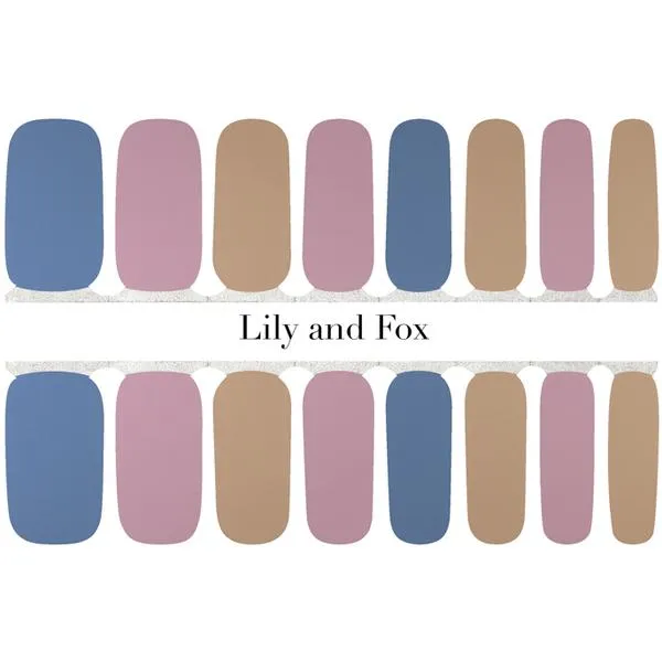 Lily And Fox - Nail Wrap - Distant Horizon