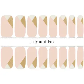 Lily And Fox - Nail Wrap - Gold Neapolitan