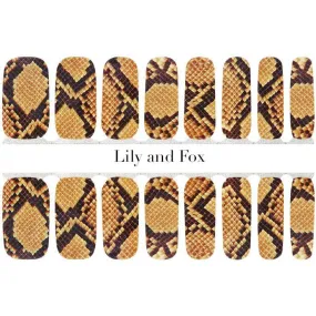 Lily And Fox - Nail Wrap - Python Print