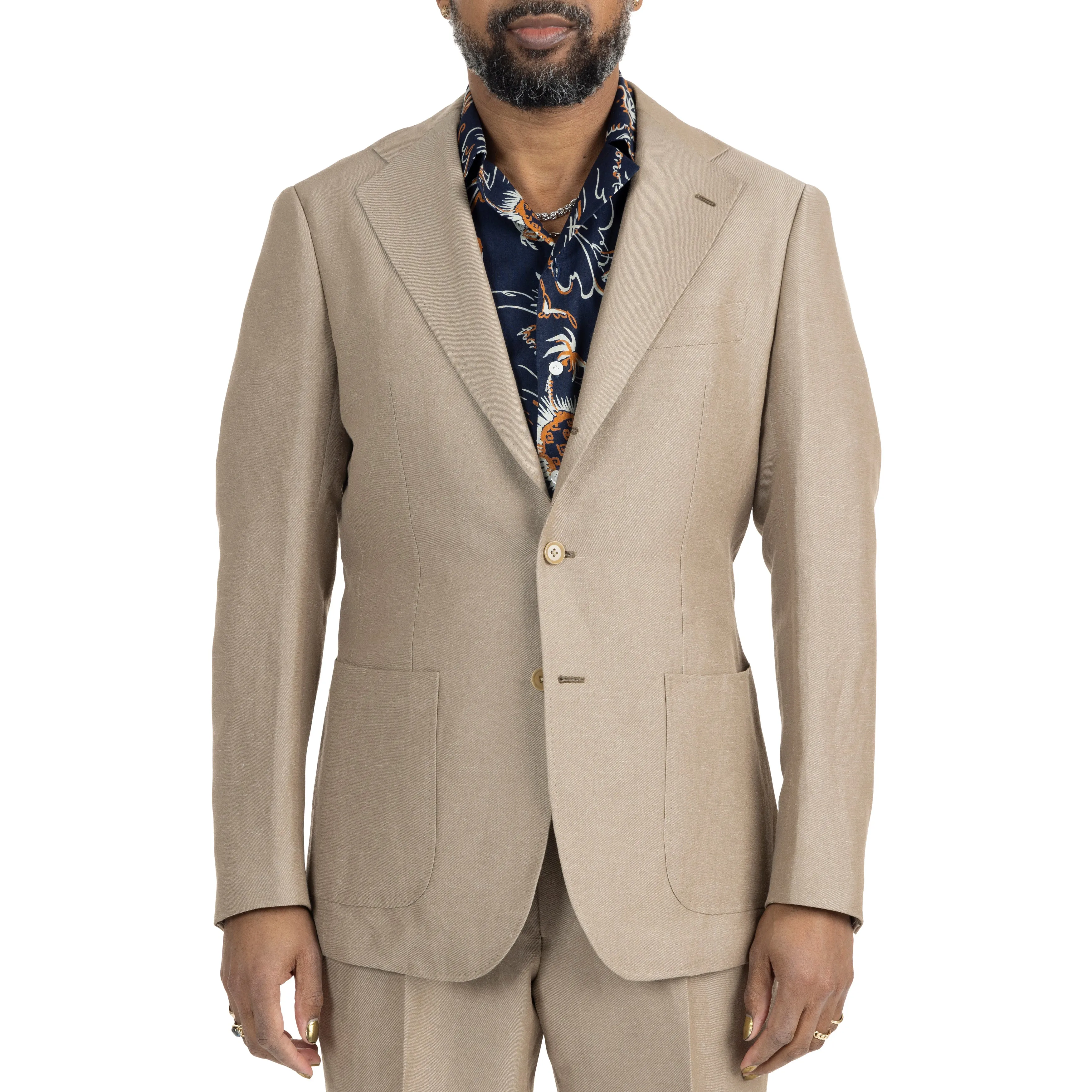 Linen/Wool Model 3B Suit