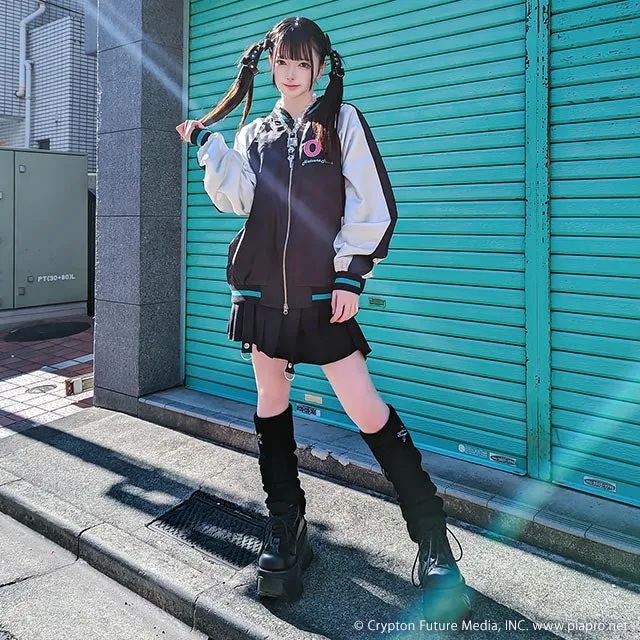 Listen Flavor x Hatsune Miku satin jacket