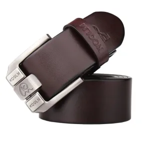 Luxury Cowhide Leather Men's Belt