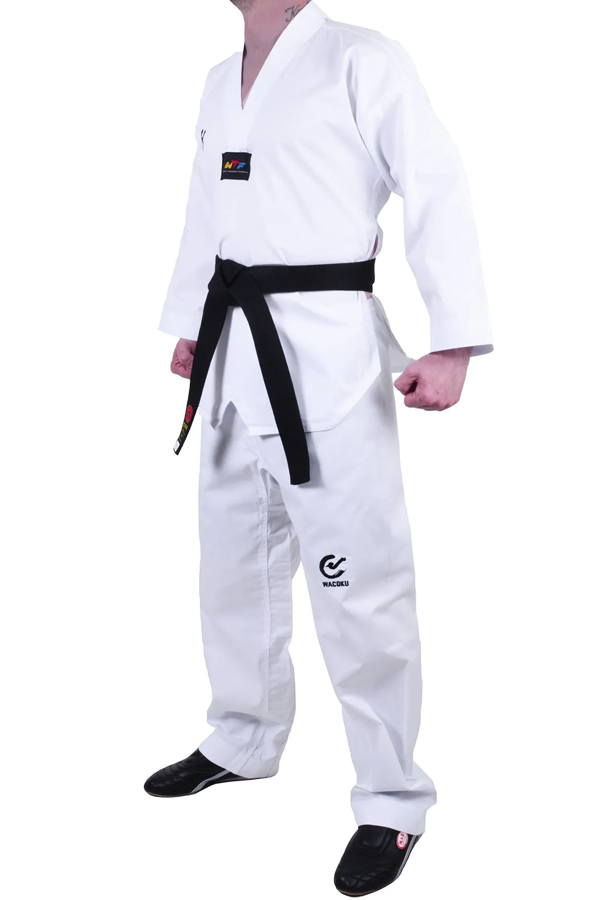 MAR-032B | White WT Approved Taekwondo Uniform