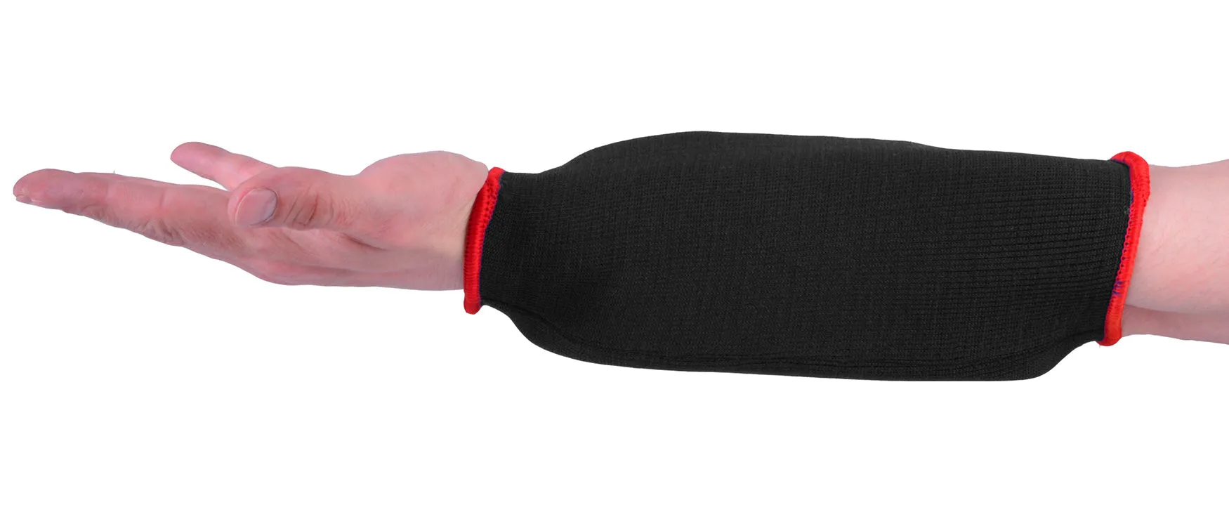 MAR-169B | Black Elasticated Fabric Arm Guard For Arm Protection