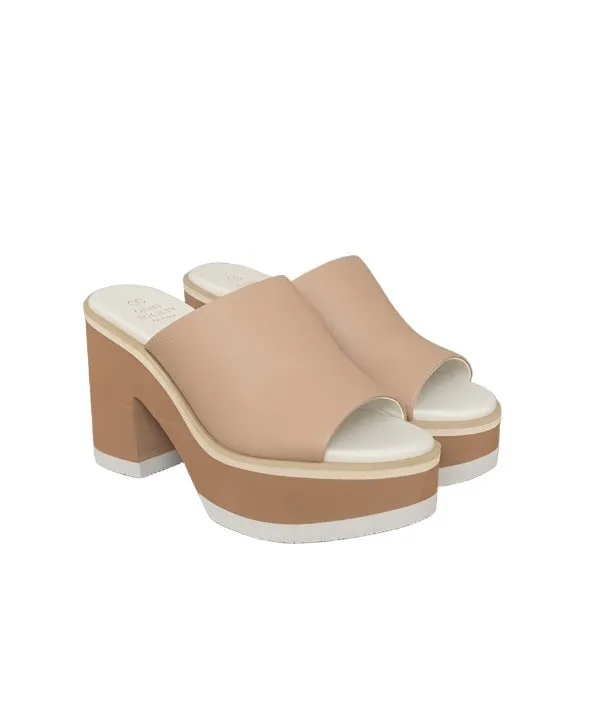 Maren - Layered Platform Heel Slides