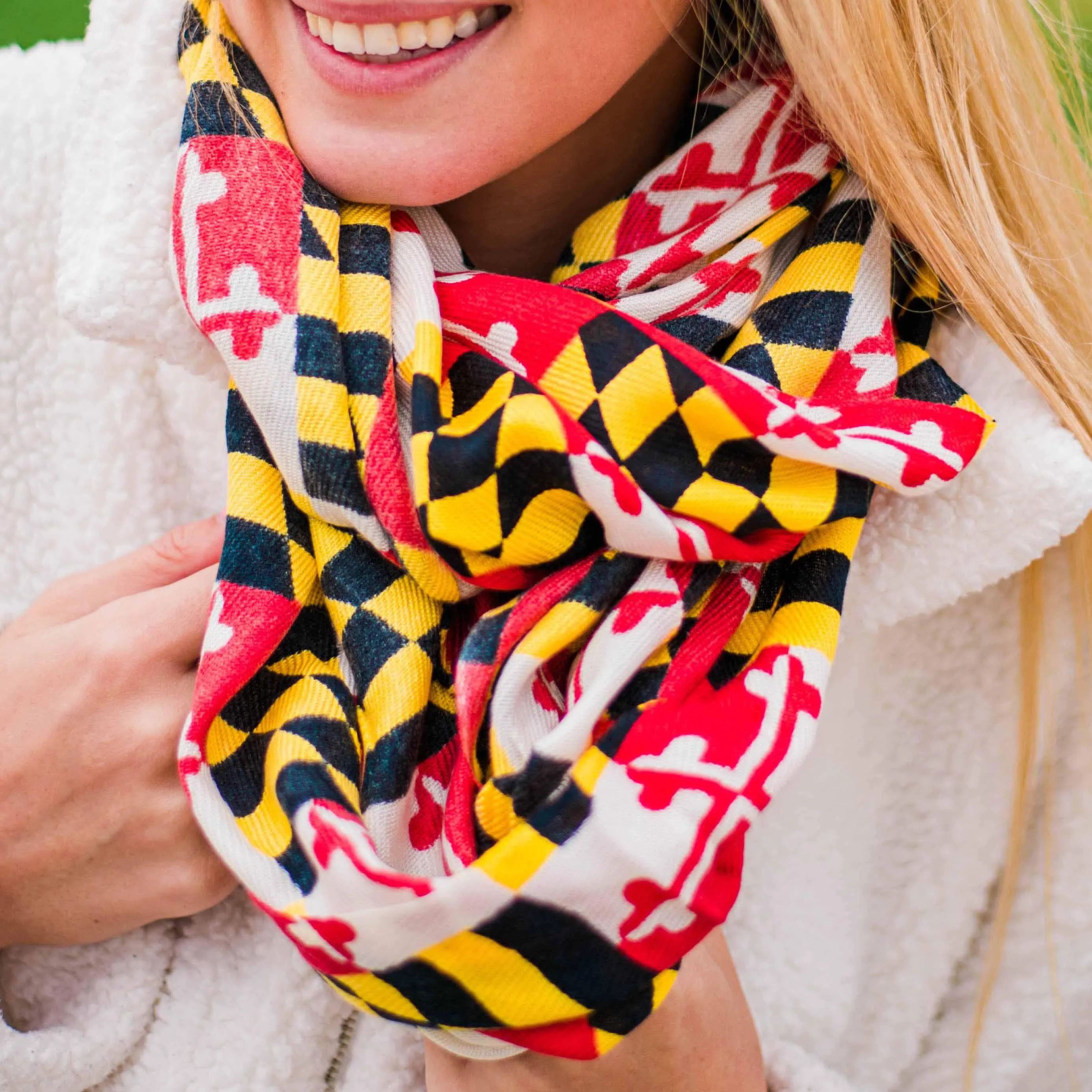 Maryland Flag / Infinity Scarf