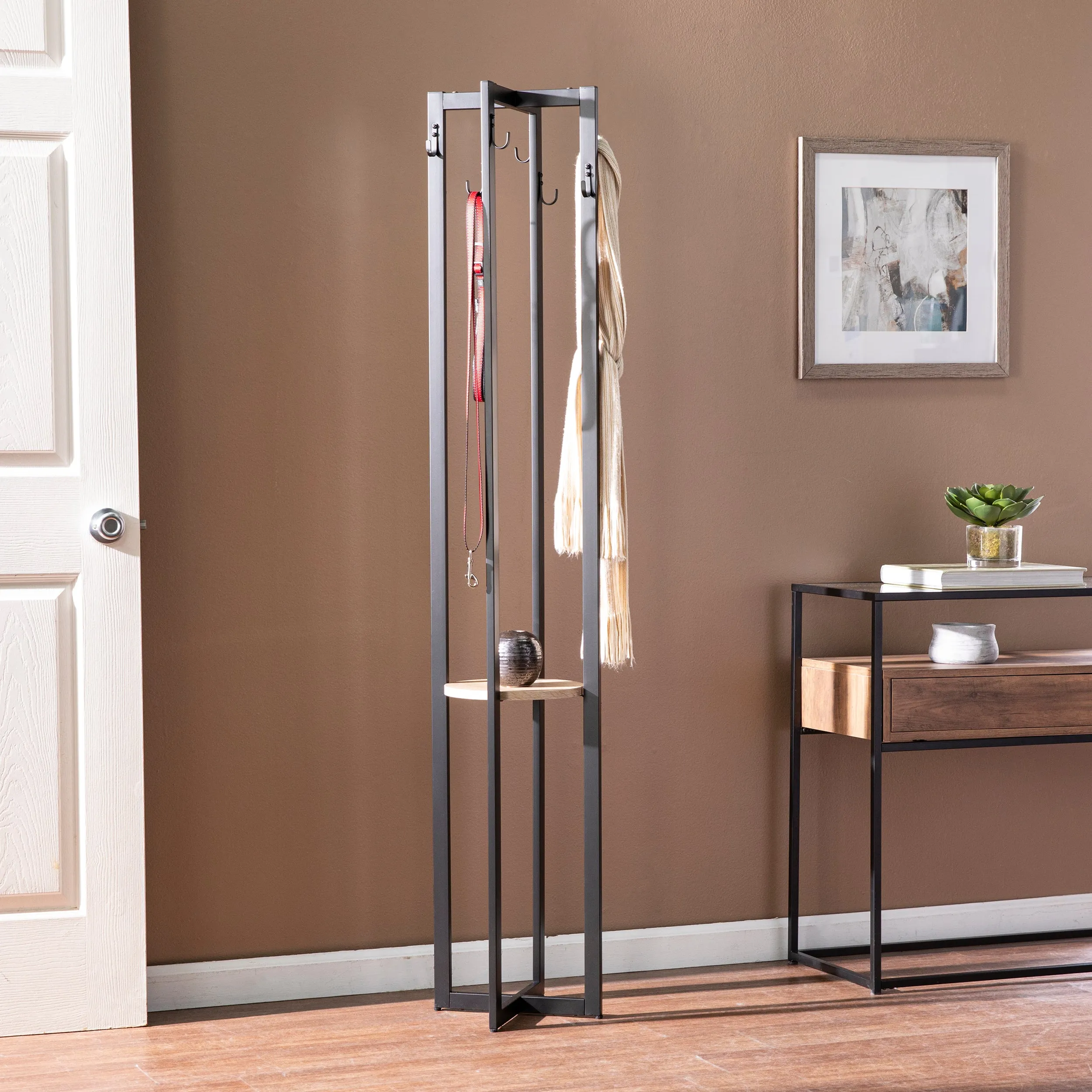 Meltonby Metal Coat Rack