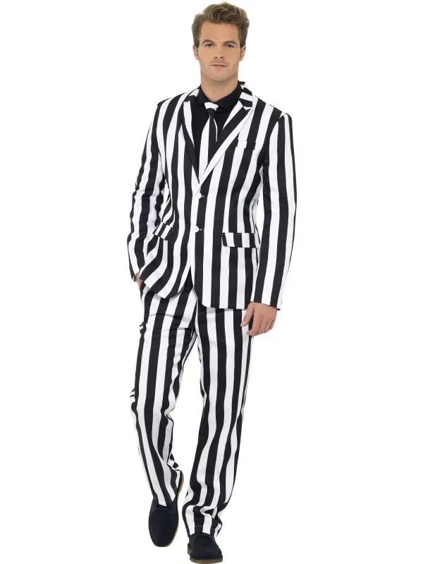 Mens Costume - Beetlejuice Humbug Suit