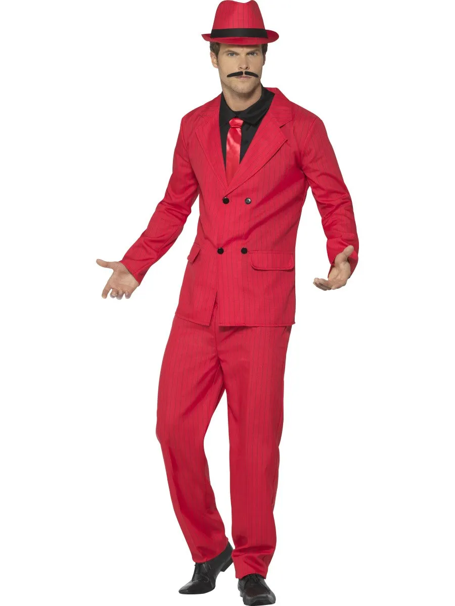 Mens Costume - Red Zoot Suit