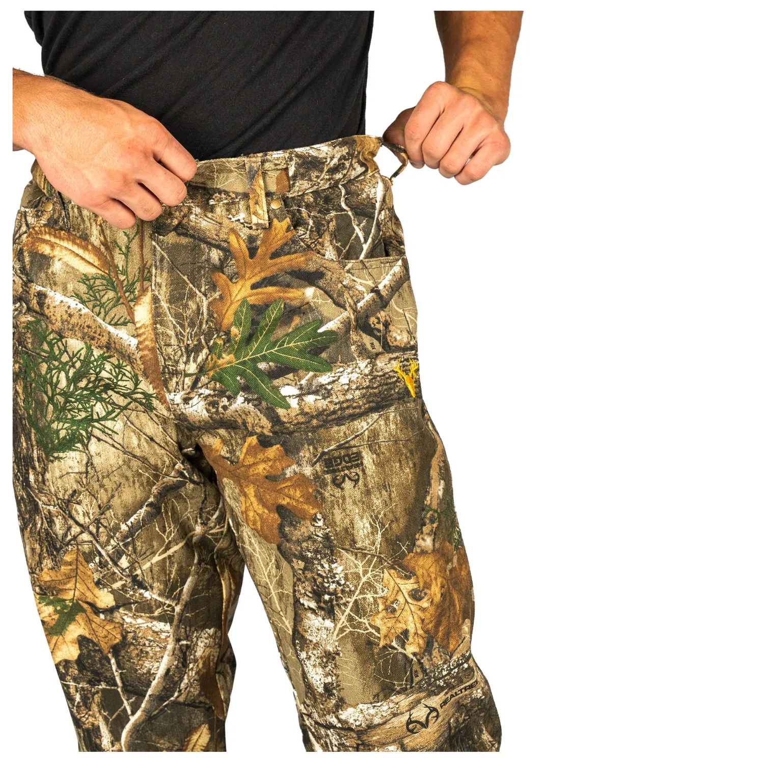 Men’s Flannel Lined Camo Hunting Pants