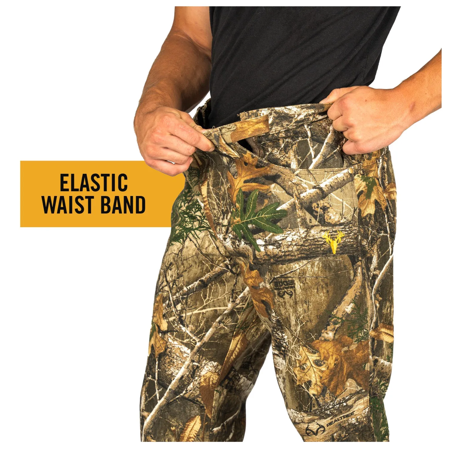 Men’s Flannel Lined Camo Hunting Pants