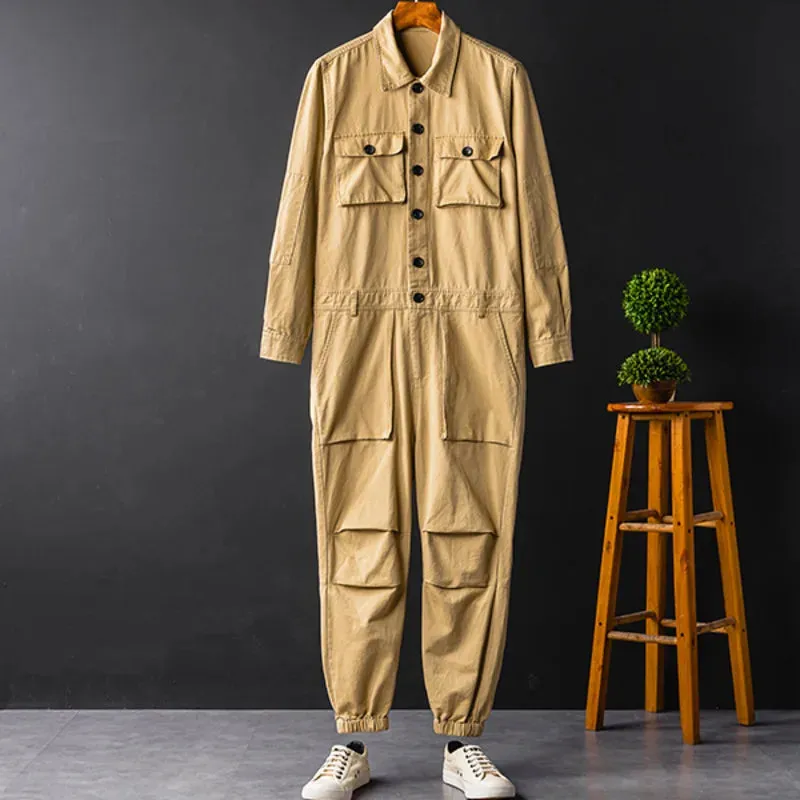 Men's Japanese Street Style Jumpsuit